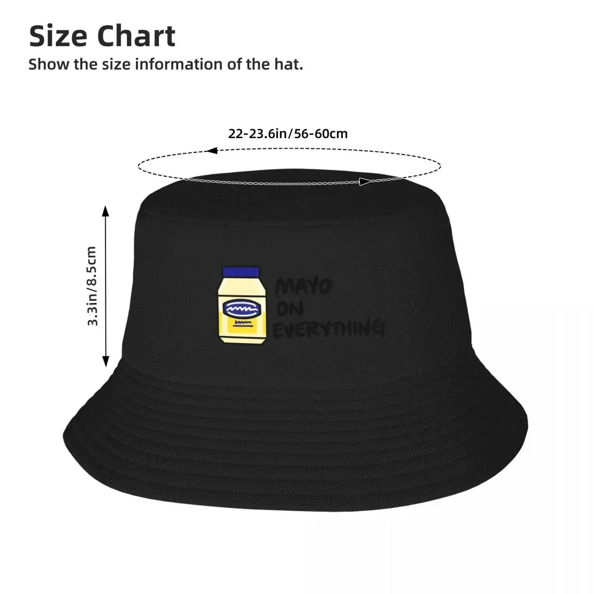 مايو (المايونيز) على كل شيء قبعة بحافة قبعة الحصان جديد في قبعة رجل للشمس أنيمي الرجال البيسبول المرأة