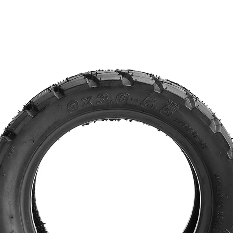 Off-Road Tread Tubeless Tires,9X3.0-5.5, Anti-Slip Thickening Pneumatic Tires 9