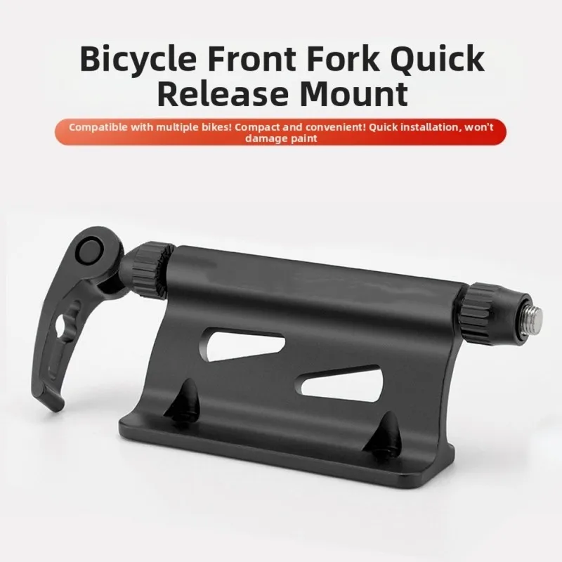 

Aluminum Alloy Holder Quick Release Mount Bike Transport Solution Quick-Release Design Feature Rust-Resistant Material