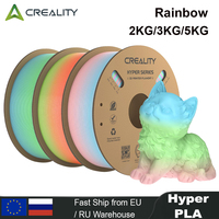 2KG 3KG 5KG Creality Hyper PLA High Speed Rainbow Filament 1.75mm Colorful High Precision for K1 Max Ender 3 3D Printer Materies