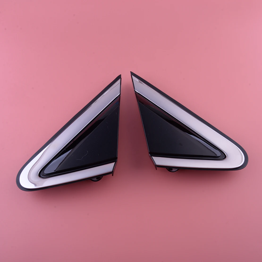 

1-парная отделка переднего крыла, зеркало заднего вида, треугольная отделка 963195 AA0A 963185 AA0A подходит для Nissan Murano 2015 2016 2017 2018