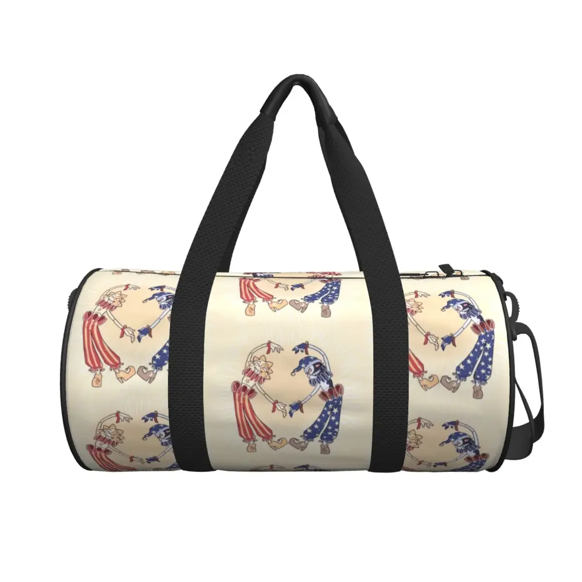

Cartoon Sundrop FNAF Moondrop Large Duffle Gym Bag Multi-Functional Duffle Travel Bags Handbags Fitness bag