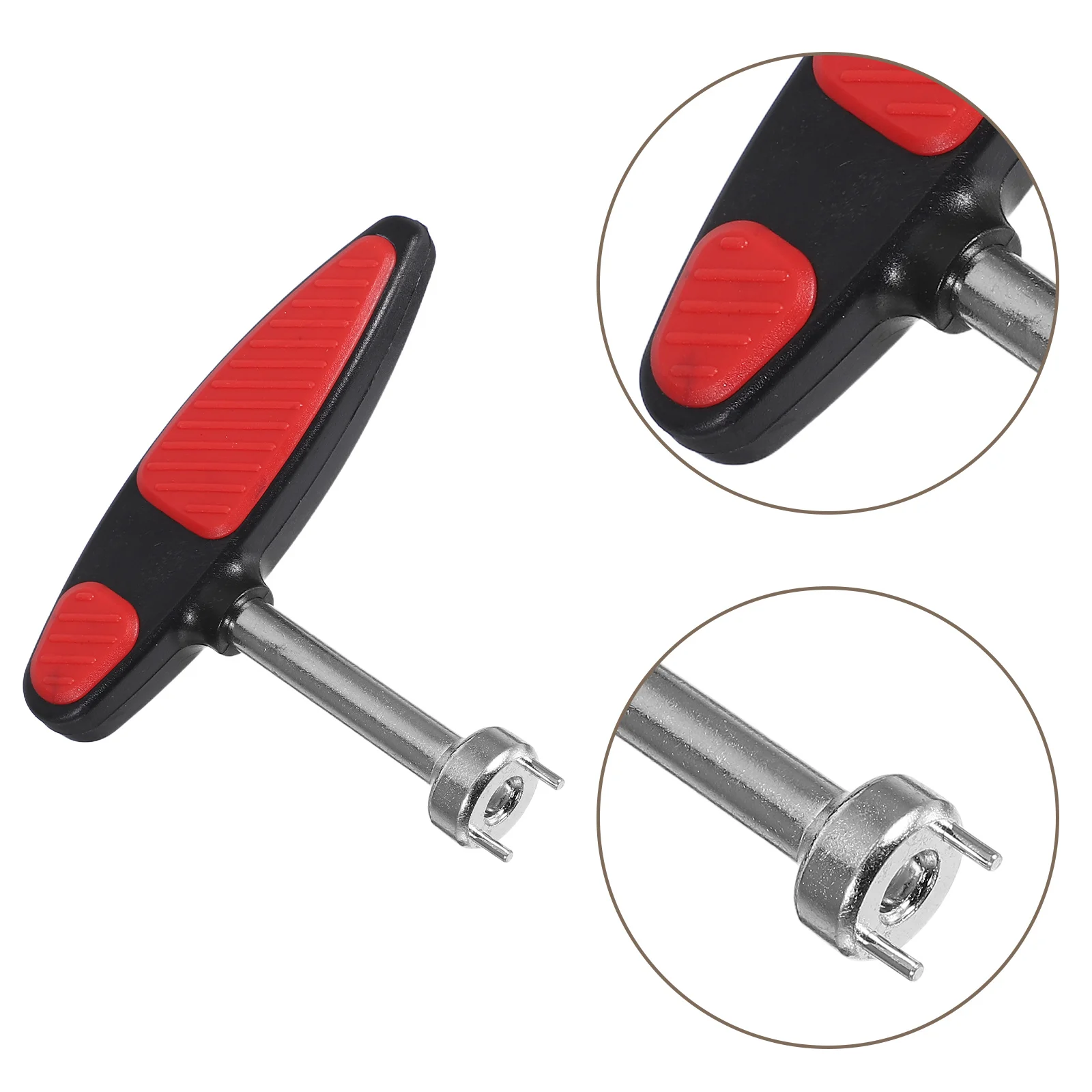 

1pc Golf Shoe Spike Remover Durable Plastic Steel Cleat Wrench Key Adjustable Nail Lifter Portable Golf Accessories Spike Tool