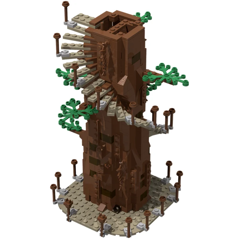 NIEUWE 1685PCS Endor Ewok Boom Constructie DIY Onderwijs Creatief Idee Kinderen Baksteen Speelgoed Verjaardag Gebouw Kerstcadeau Blokken