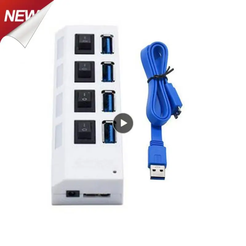 7 Port/4 Port Multiple Expander Hub No External Power Supply Usb3.0 Hub 5gbps High Speed Multi Usb Splitte Computer Accessories