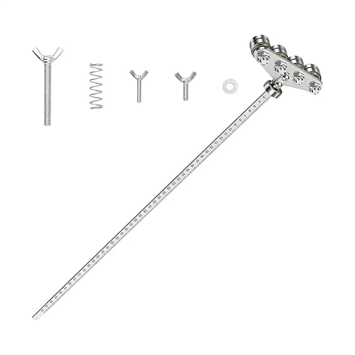DT35BG 50cm Woodworker'S Precised Wood Cutting Guide Rail Calipers Adjustable Measurement for Woodworker