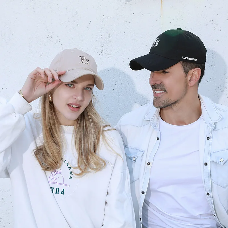 Mid Profile Letter Baseball Cap Adjustable Unisex Outdoor Sun Hat For Men Women Trendy Korean Style Sunset Seaside Walk 2026 New