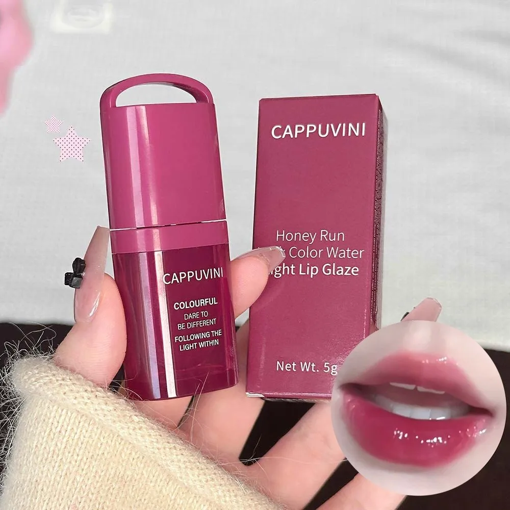 New Moisturizing Mirror Lip Gloss Hydrating Long Lasting Lip Tint Plumping Color Lock Jelly Lip Glaze Lip Makeup