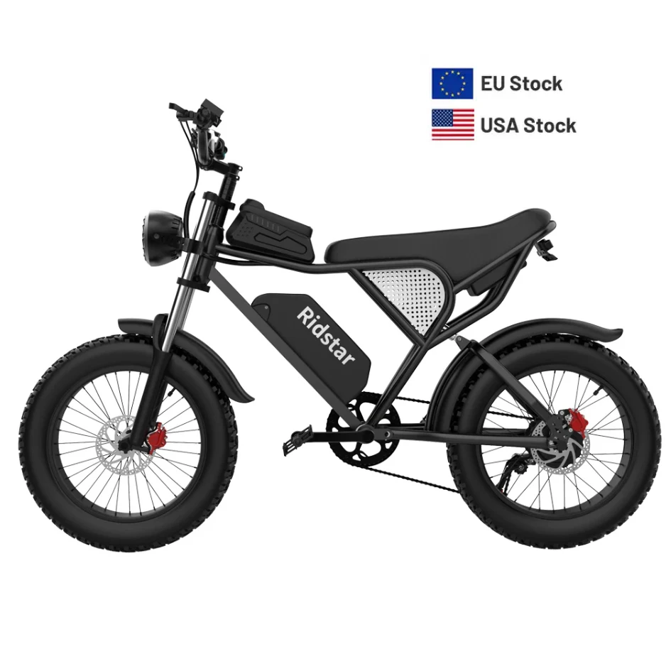 Product image for Factory Price Buy Fast Electric Bicycle Mountain Fatbike Fat Tire Ebike Bike Electric for Adults Eu Cheap 20inch
