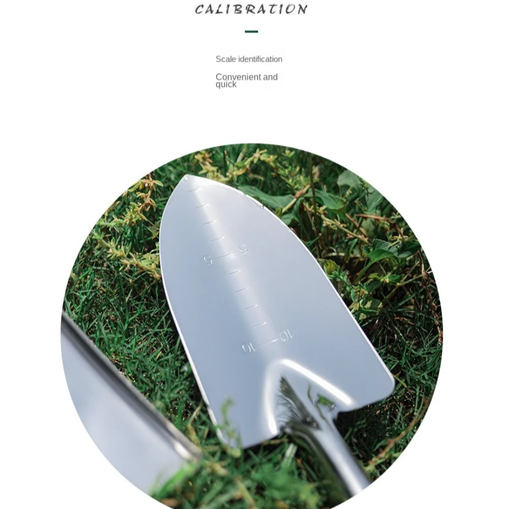 

Практичный садовый мастерок из нержавеющей стали, сверхмощная эргономичная ручная лопата для копания, садовый инструмент для пересадки