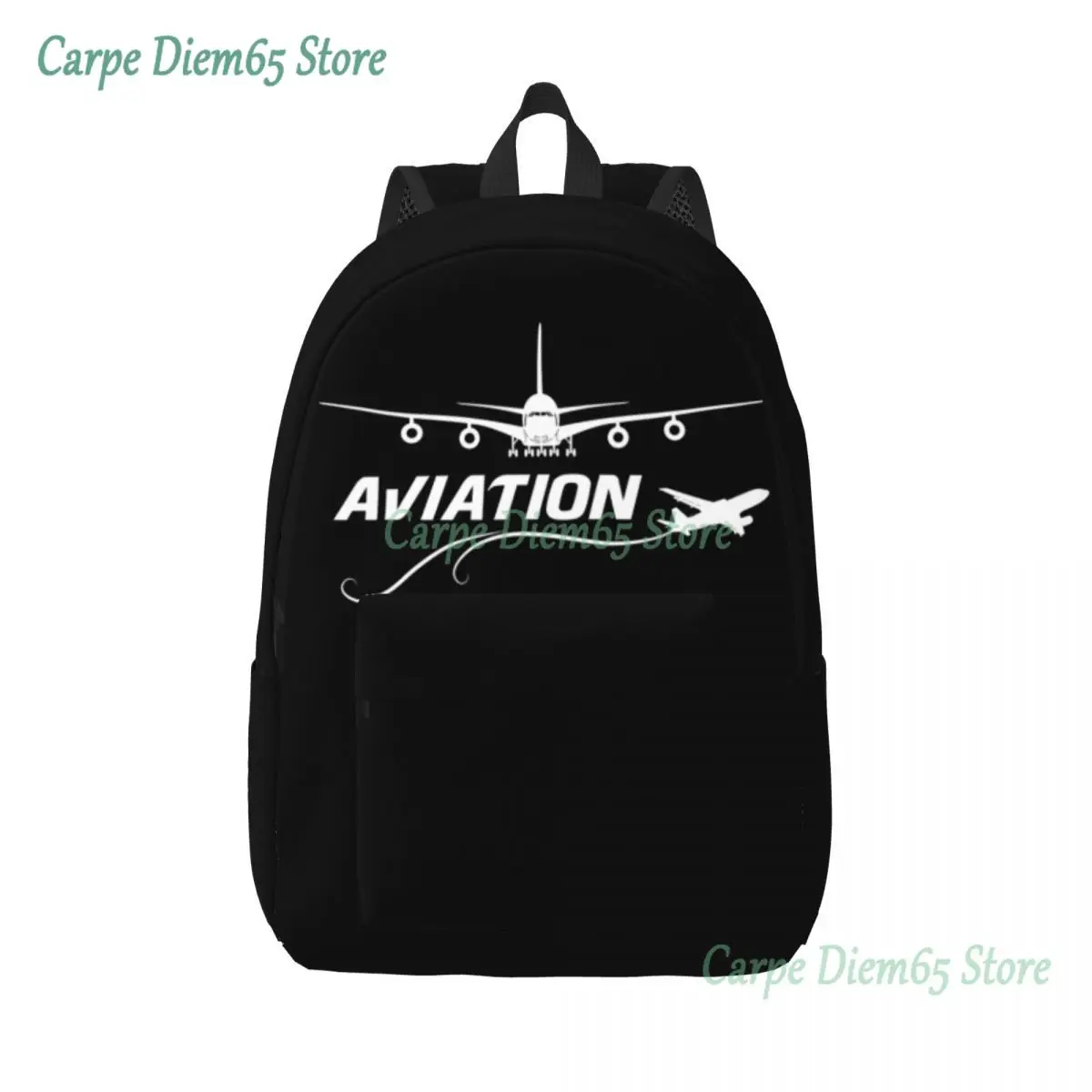 

Aviation Lover Laptop Backpack Men Women Fashion Bookbag for School College Students Airplane Pilot Aviator Air Fighter Bags