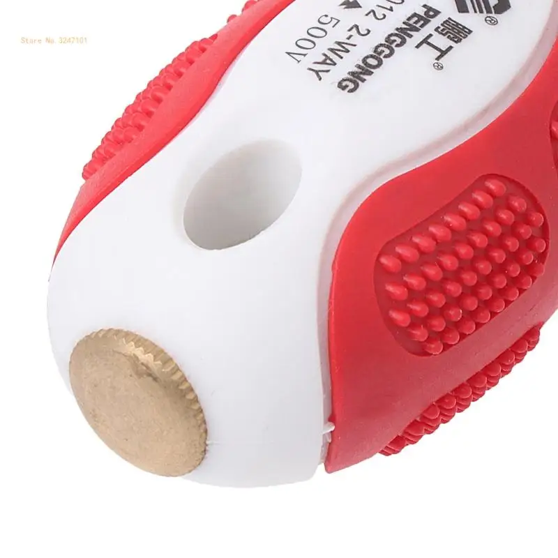 2-In-1 Dual for Head Screwdriver Electrical Tester Pen 500V Detector Too Dropship