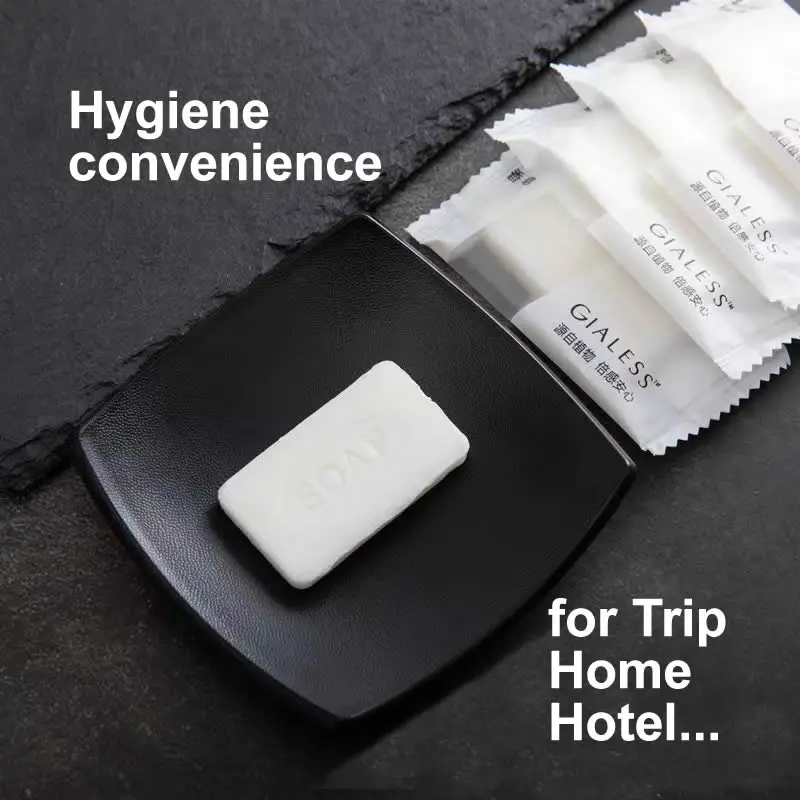 Free Shipping Wholesale High End Good Quality Portable Scented Soap Independent Smaill 7g Hotel Supplies Pocket Soap