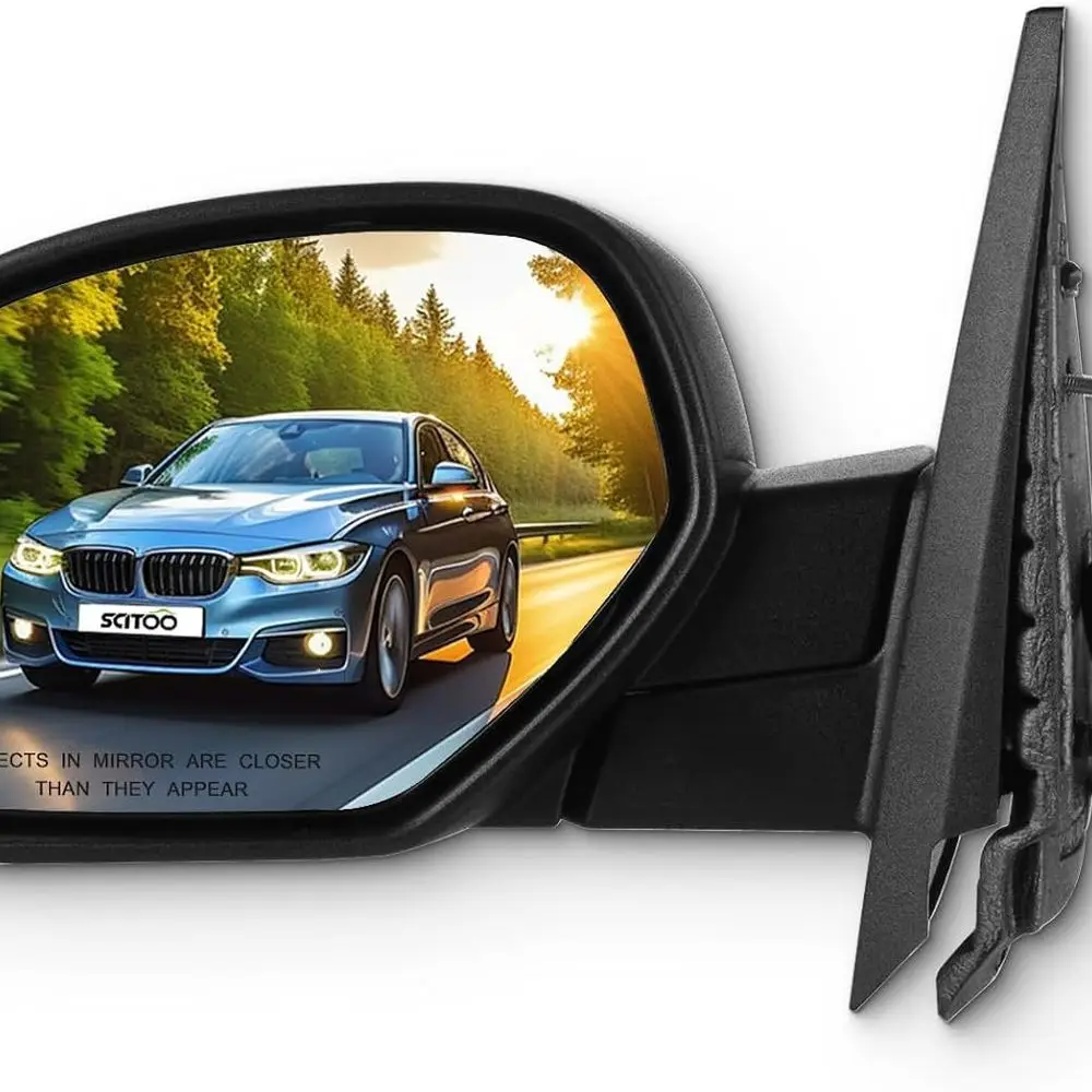 

Side View Mirror fit for 2007-2013 Chevy Silverado 1500 2500 HD 3500 HD Power Folding Heated Turn Signal Memory Puddle Lamp 1515