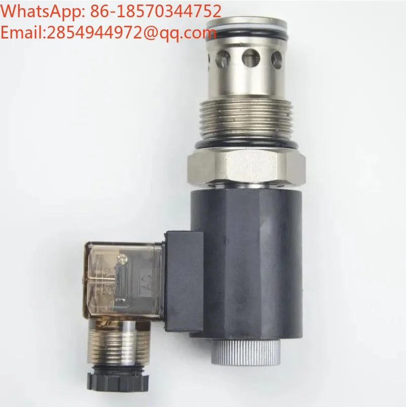DHF16-221/SV16-21 Two Position Two Normally Open Type, Threaded Cartridge Hydraulic Solenoid Valve