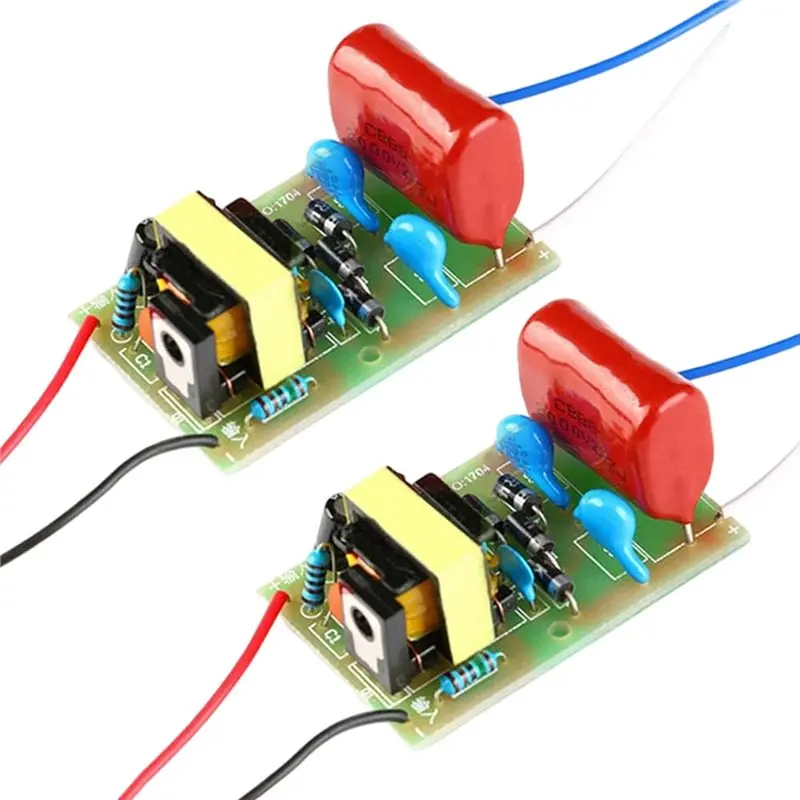 ABWR-High Voltage DC-DC Generator Module(2Pcs), 3V-4.2V 3.7V Input To 1500V-2000V 1800V Output Step-Up Boost Arc Pulse Power Boa