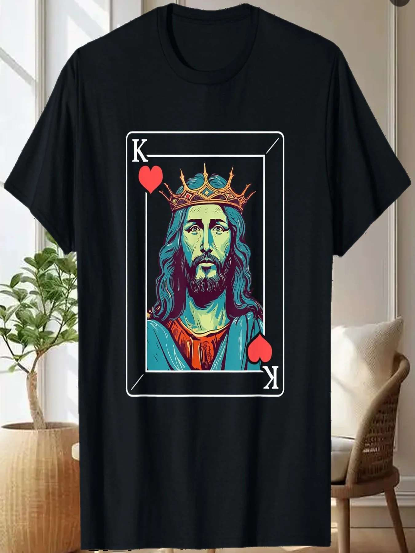 

Футболка «Иисус — король»