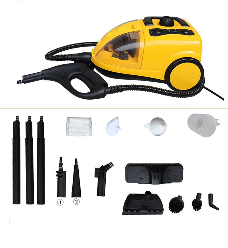 

2025High Temperature Car Floor Mats Steam Cleaning Machine High Pressure Steam Washer Cleaning Machine 360 Wheel for Clean
