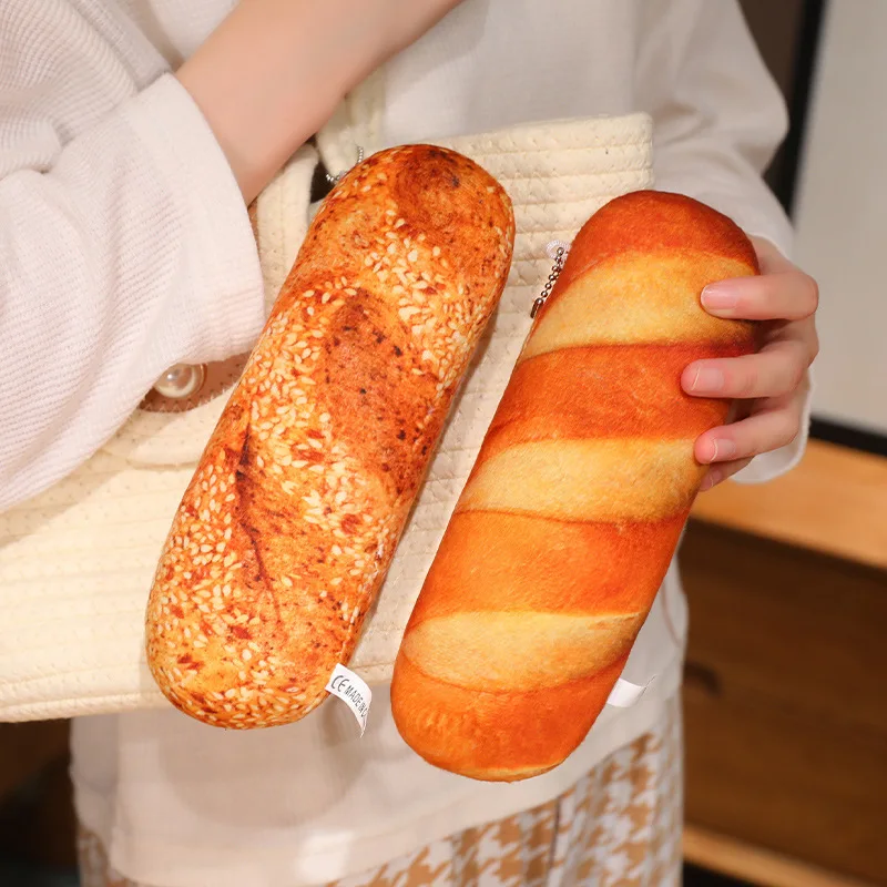 20 ~ 90 سنتيمتر محاكاة الخبز وسائد فخمة محشوة نابض بالحياة الغذاء بلوشي Peluche الطرف الدعامة ديكور رفيق النوم الإبداعية هدية #6