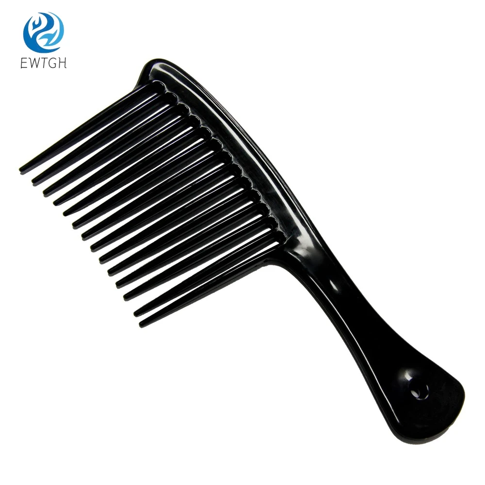 1PCS Large Wide Tooth Comb Handle Detangling Reduce Hair Loss Comb Pro Hairdress Salon Dyeing Styling Brush Tools