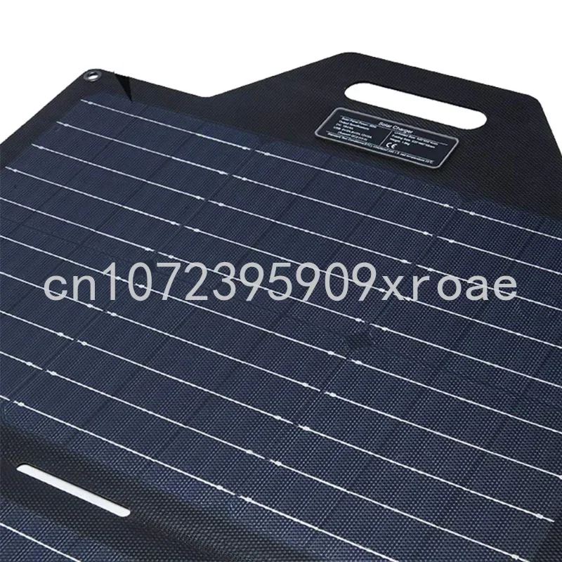 Portable Solar Panel Charger, Foldable Solar Charging Board,23% Photoelectric Conversion Rate for Car Battery and Cellphone, 25V