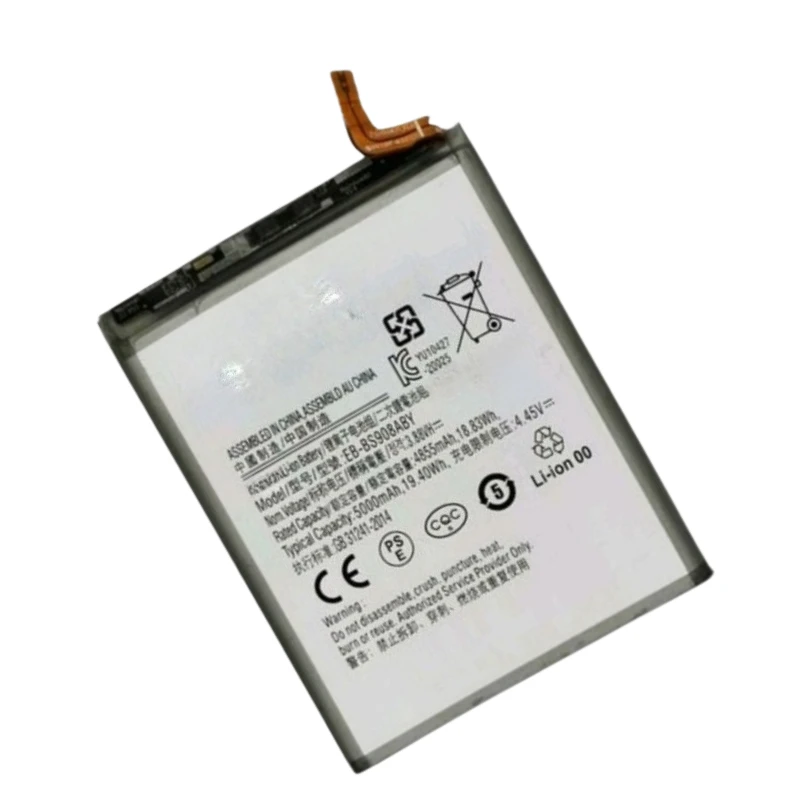 New Mobile Phone Battery 3.88V 4855mAh EB-BS908ABY for Samsung Galaxy S22 Ultra S22Ultra SM-S908 Mobile Phone