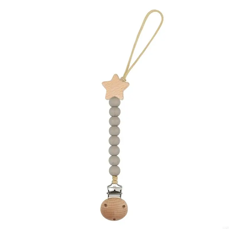 

Custether Clip Clip Anti-Lost Bead Chain Cursing Soother Holder Baby Ride Gift 425f