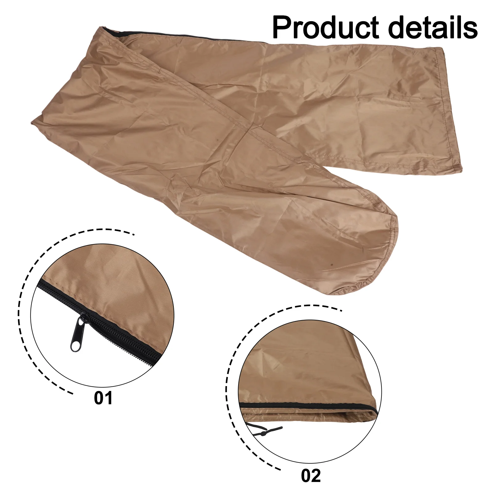 For Garden Use 170*35 Cm Patio Umbrella Cover Patio Umbrella Cover Patio Umbrella 210D PVC-lined Fabric For Garden
