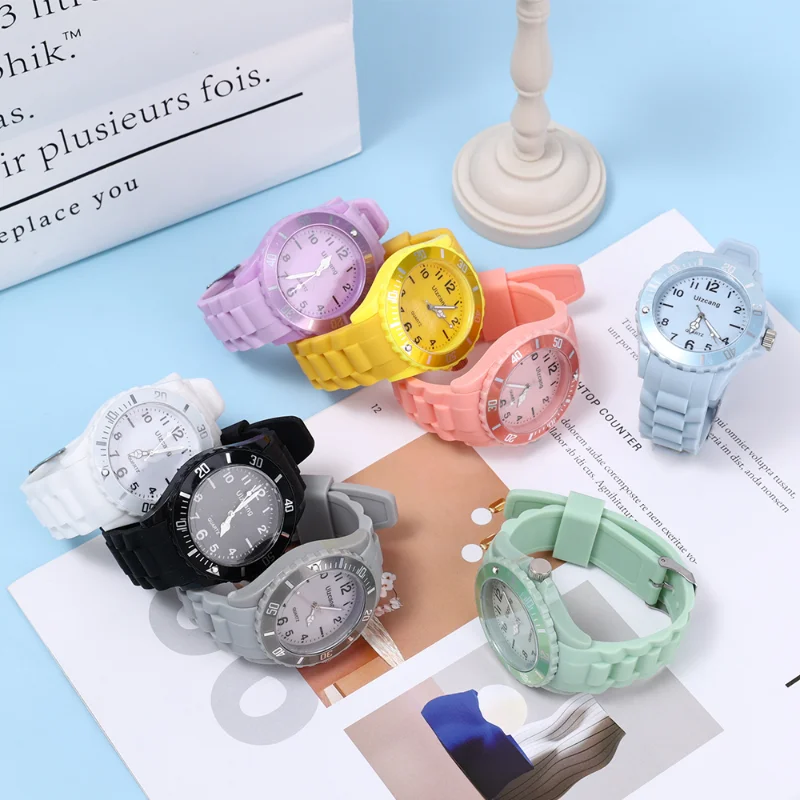 Reloj de moda para estudiantes, relojes de cuarzo para niños, reloj de pulsera para mujeres y hombres, relojes deportivos para niños y niñas, reloj
