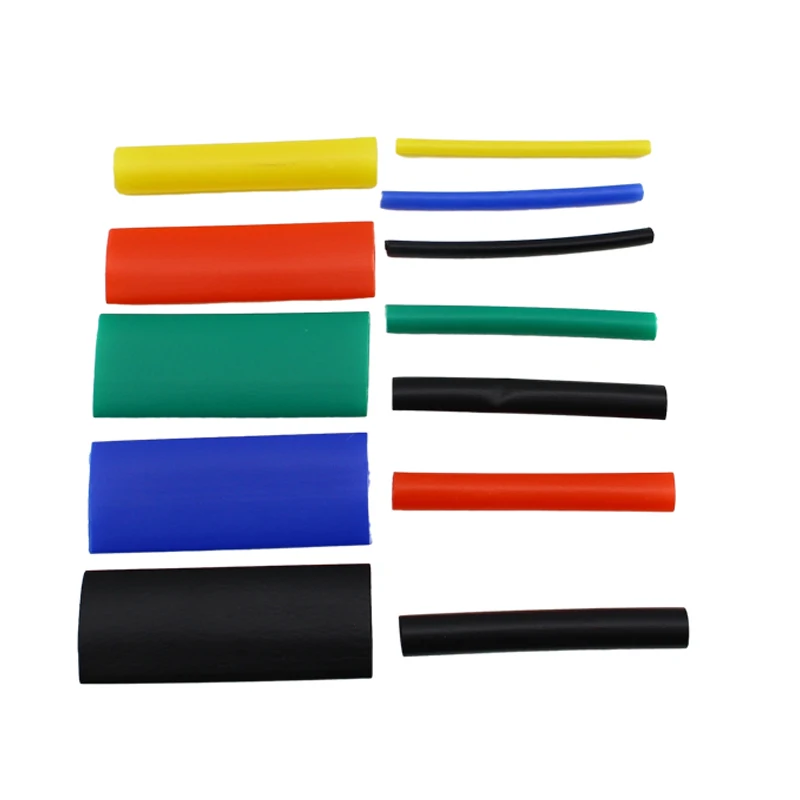 2:1 Times Shrink,Heat Shrink Tube Set,Polyolefin,Insulated Heat Shrinkable Sleeve for Wire Connection and Data Line Protection