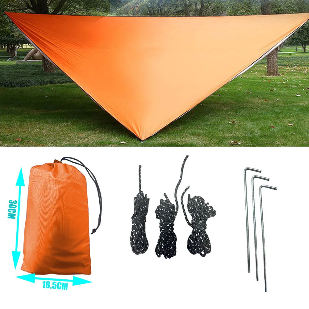 

2PCS Sun Shade Sail 13'x13'x13' 210T Polyester Triangle Sand Sun Block Sunshade For Backyard Yard Deck Patio Garden Pool