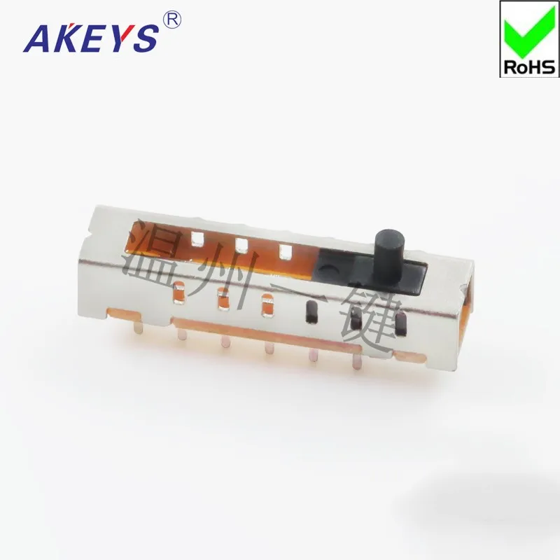 10pcs SS-16F01 (1P6T) handle height 3mm8 eight feet 6 six-speed vertical straight toggle switch