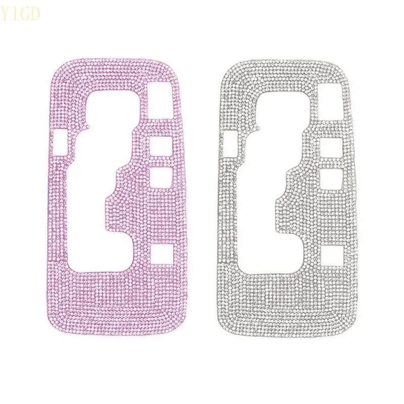 

y1gd Bling Gear Shift Box Sticker Panel Car Styling Decoration for Wrangler 2012-2018