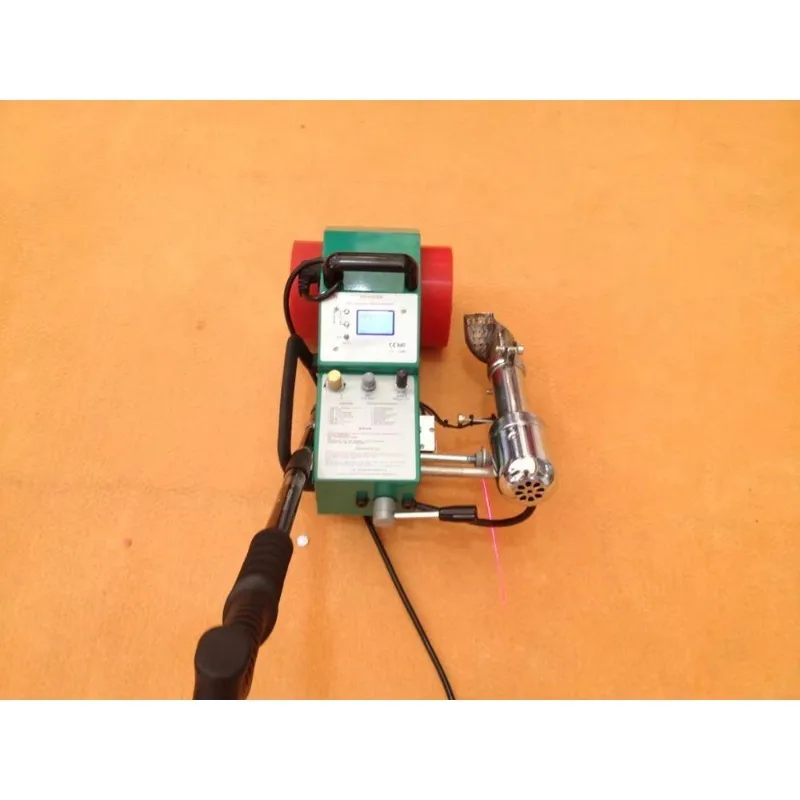 1800W Automatic Portable PVC Banner Welding Hot Air Welder 110V/220V New Design Efficient Adjustable Heating Home Use