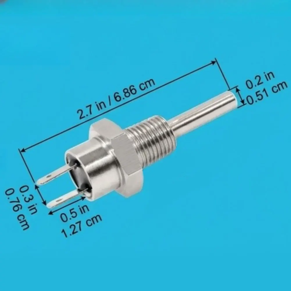Flue Stack Sensor Water Temperature Thermistor For Pool Water Heating High Temperature Resistant Direct Replacement Design