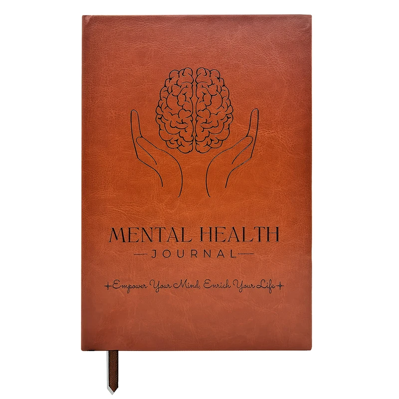Mental Health Journal Anxiety & Guided Journal Self Care Journal To Practice Positive Thinking ADHD Planner With Mood Tracker