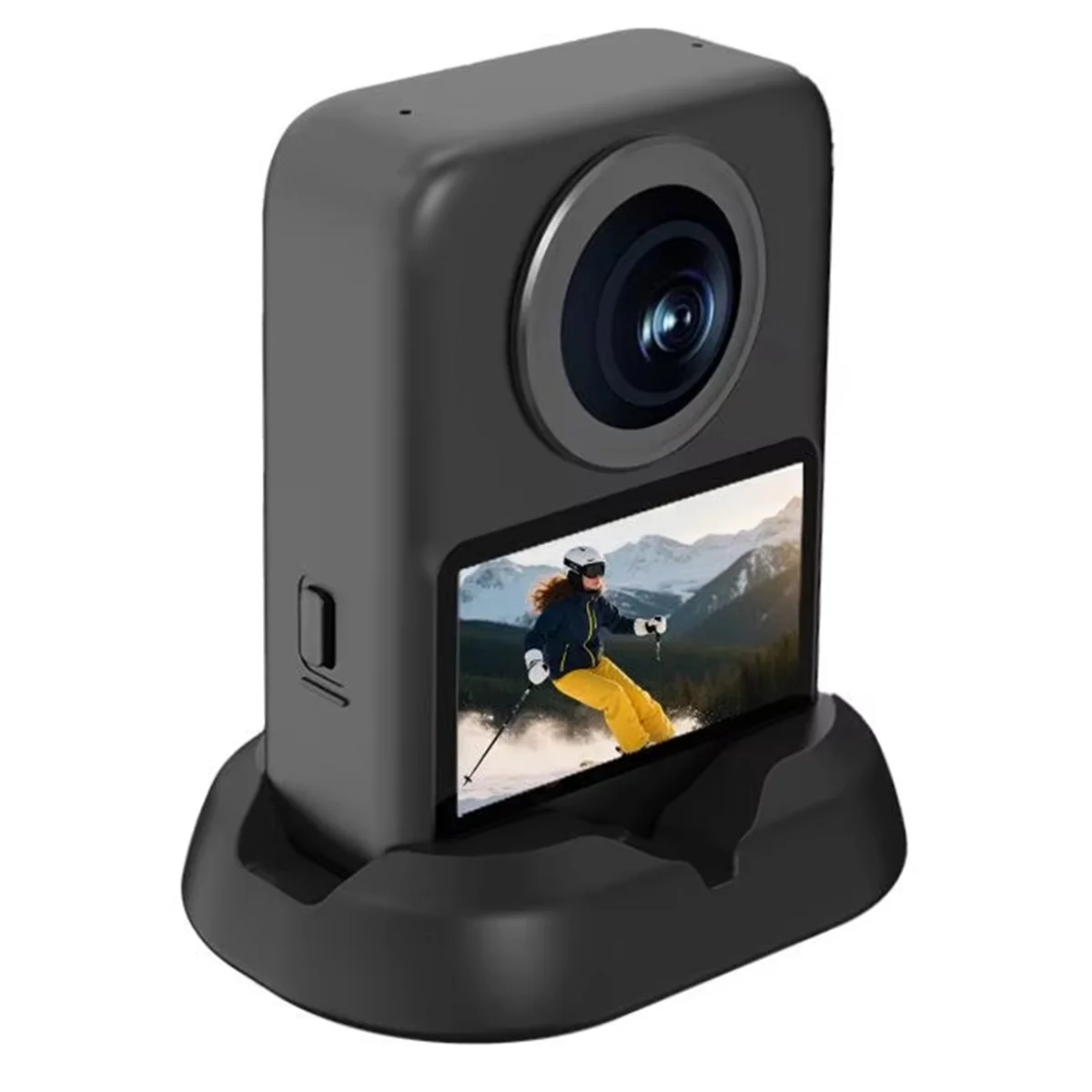 para-360-suporte-de-montagem-da-camera-base-silicone-desktop-montagem-antiderrapante-suporte-da-camera-panoramica-acessorios-da-camera