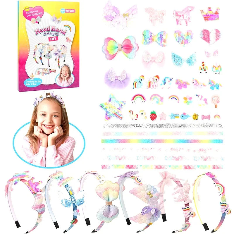 DIY Hairband Set Creative Kids Hair Accessories
