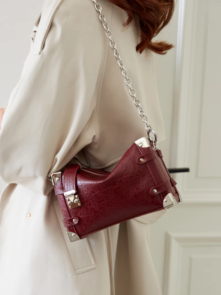 

Luxury Faion oulder Crossbody Bag Bubble eep Leather High Quali Button Small Square Bag Single oulder Slant Bag