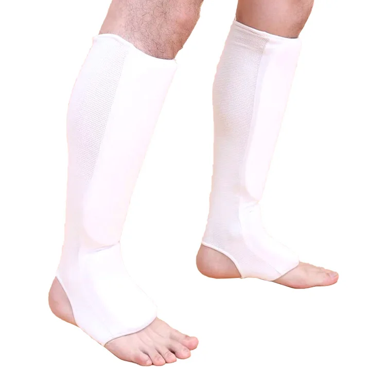 كيوكوشينكاي الكاراتيه الساق حماية القدم كيوكوشين شين الحرس Instep ركلة الملاكمة التايكوندو عرقوب حماة