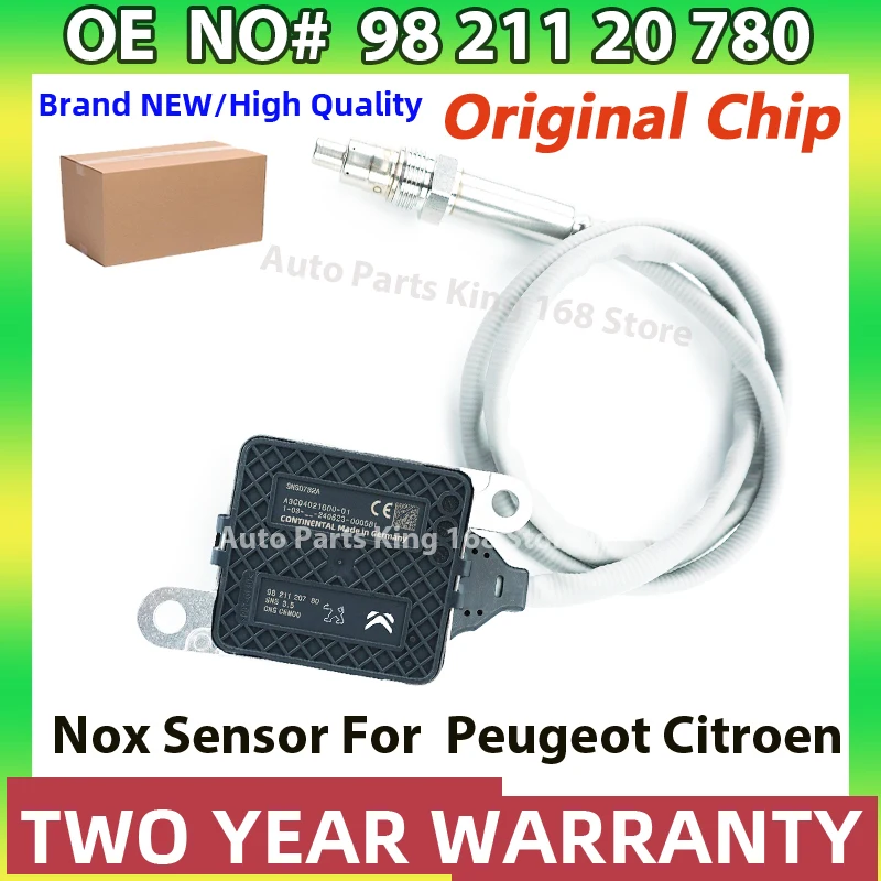 9821120780 Original NEW Nitrogen Oxide NOx Sensor For Peugeot Boxer 3 Citroen RELAY JUMPER 2 2.0 2.2 3.0 HDI BlueHDi EUR0 6 2010