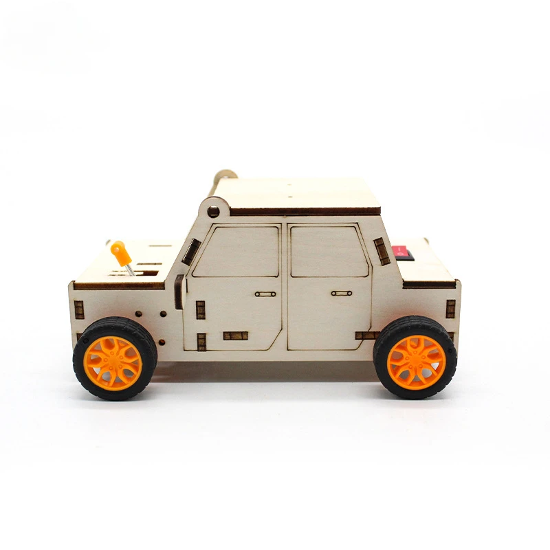 Gear Shift Car No.2 DIY Variable Speed Four-wheel Drive Car Technology Small Production Science Experiment Toy