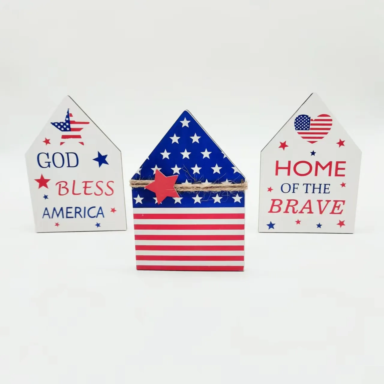 Wooden Decorative Sign Miniature Model Handcrafted Ornament for Venue Setup