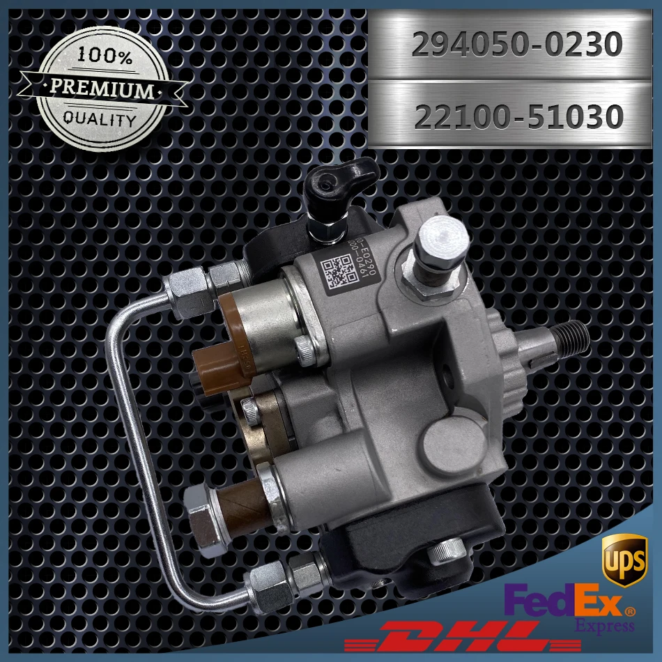 

294050-0230 High-Quality Common Rail Fuel Injection Pump 2940500230 22100-51030 for Toyota Engine 1VD-FTV Vehicle Land Cruiser