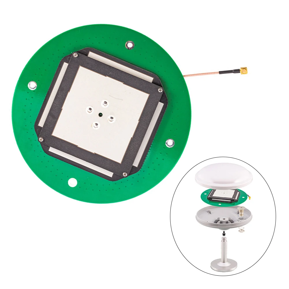 

Multi-System GNSS Surveying Antenna Receiver For Beidou GPS GLONASS Satellite Navigation For Professional Mapping Devices