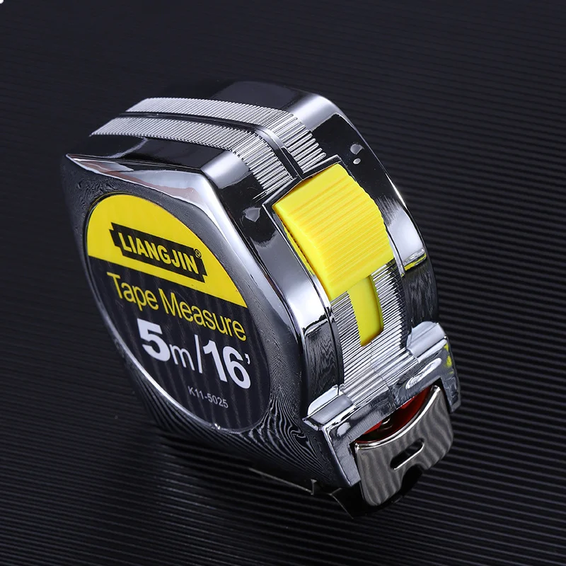 شريط قياس فولاذي 5 م و10 م |   شديدة التحمل، مقاومة للاهتراء |   عالية الدقة لأعمال النجارة والديكور والبناء |   حالة سميكة