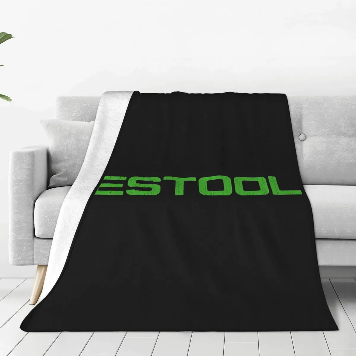 Festool Powertool Blanket Fleece Lightweight Sofa Throw Blankets For Home Bedroom Outdoor Throws Bedspread Quilt