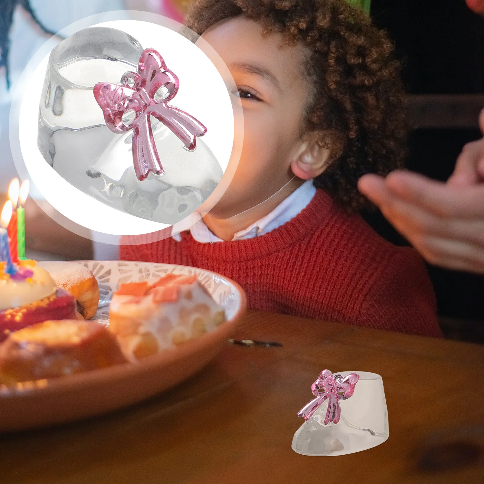 

Crystal Baby Shoe Bow Elegant Decoration Baby Shower Wedding Festival Mini Shoe Decor Clear Indoor Table Ornament