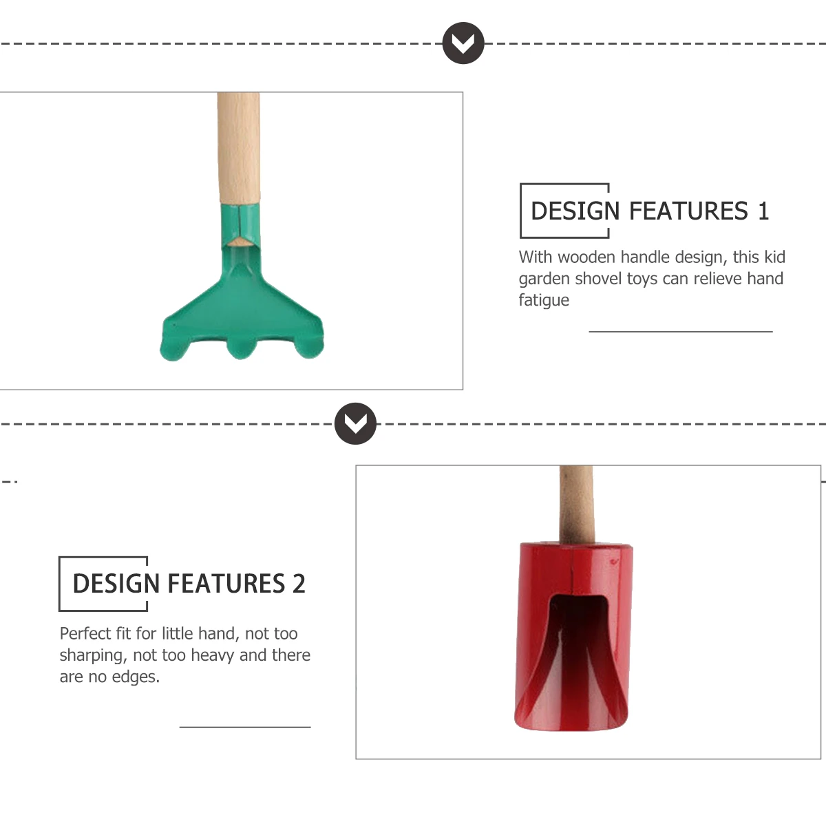 Garden Tool Set Shovel Kid Gardening Planting Rake Home Tools for Transplanting Child