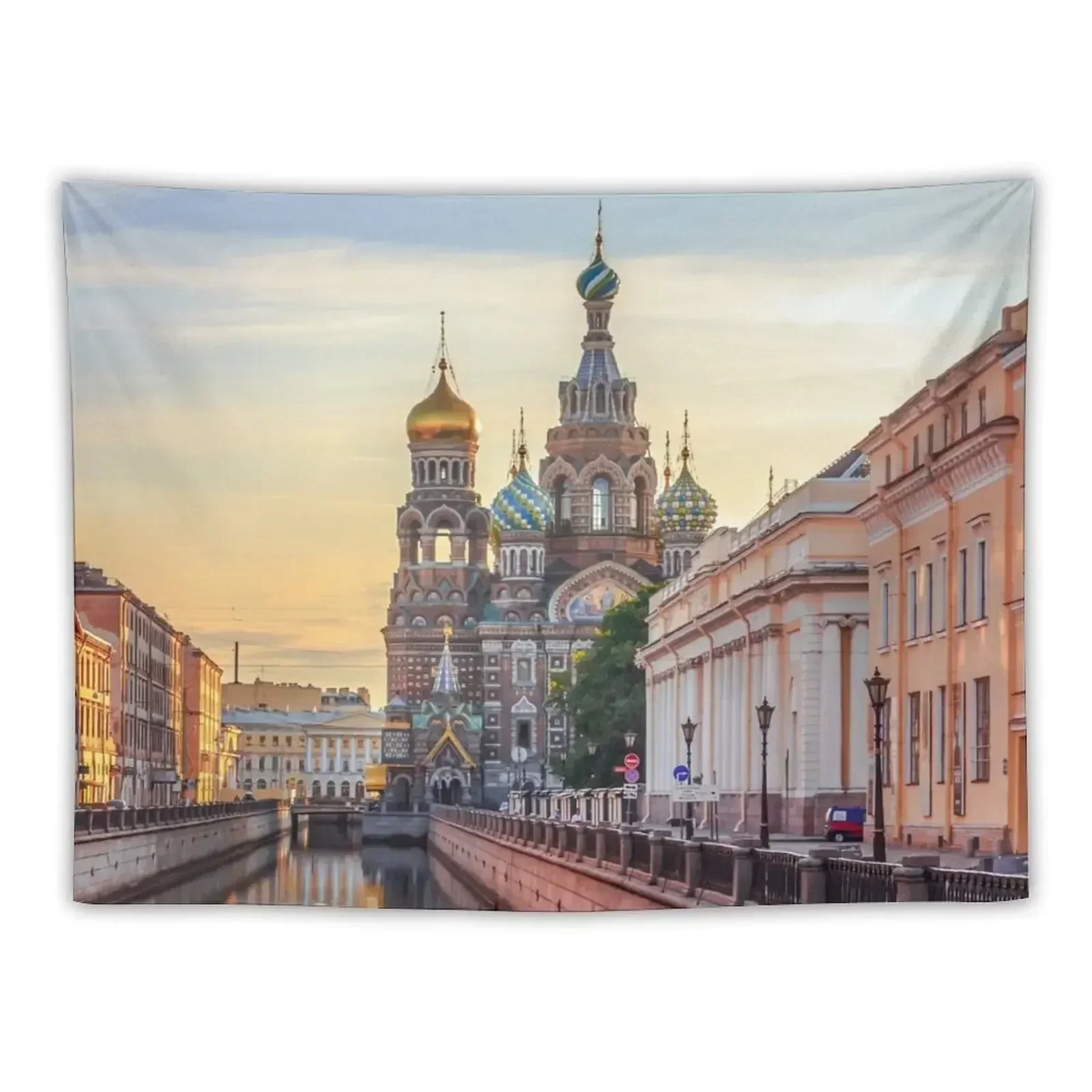 Church of the Savior on Blood, Saint Petersburg, Russia Tapestry Wall Tapestries House Decoration Tapestry